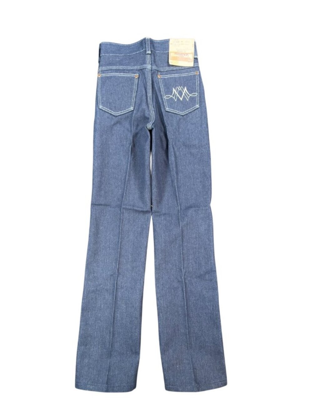 Maverick Vintage 70s Jeans Boys 12 Slim USA Blue Denim NWT Z128MNS 24x27